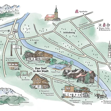 Das Dorf In Der Stadt Apartment *